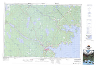 021A02 Liverpool Canadian topographic map, 1:50,000 scale
