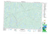 021A04 Wentworth Lake Canadian topographic map, 1:50,000 scale