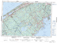 021A Annapolis Royal Canadian topographic map, 1:250,000 scale