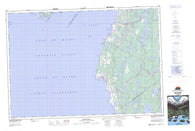 021B01 Meteghan Canadian topographic map, 1:50,000 scale