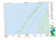 021B08 Church Point Canadian topographic map, 1:50,000 scale