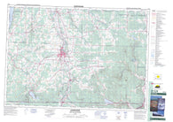 021E04 Coaticook Canadian topographic map, 1:50,000 scale