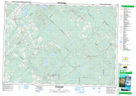 021E11 Scotstown Canadian topographic map, 1:50,000 scale