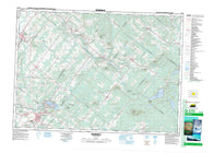 021E13 Warwick Canadian topographic map, 1:50,000 scale