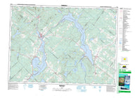 021E14 Disraeli Canadian topographic map, 1:50,000 scale