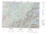 021E Sherbrooke Canadian topographic map, 1:250,000 scale