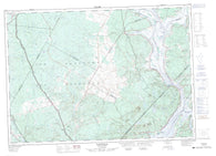 021G09 Hampstead Canadian topographic map, 1:50,000 scale