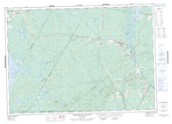 021G10 Fredericton Junction Canadian topographic map, 1:50,000 scale