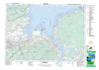 021H01 Wolfville Canadian topographic map, 1:50,000 scale