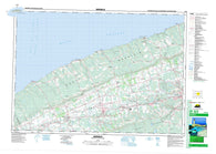 021H02 Berwick Canadian topographic map, 1:50,000 scale