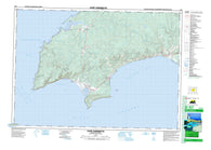 021H07 Cape Chignecto Canadian topographic map, 1:50,000 scale