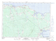 021I01 Port Elgin Canadian topographic map, 1:50,000 scale