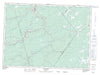 021I12 Blackville Canadian topographic map, 1:50,000 scale