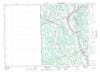 021J05 Florenceville Canadian topographic map, 1:50,000 scale