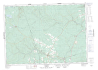 021J07 Napadogan Canadian topographic map, 1:50,000 scale