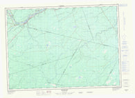 021J08 Boiestown Canadian topographic map, 1:50,000 scale