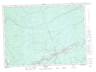 021J09 Doaktown Canadian topographic map, 1:50,000 scale