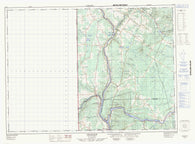 021J13 Aroostook Canadian topographic map, 1:50,000 scale