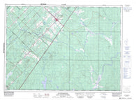 021K13 Saint Pamphile Canadian topographic map, 1:50,000 scale
