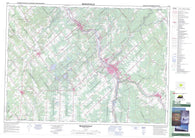 021L02 Beauceville Canadian topographic map, 1:50,000 scale