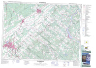 021L04 Victoriaville Canadian topographic map, 1:50,000 scale