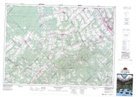 021L06 Saint Sylvestre Canadian topographic map, 1:50,000 scale