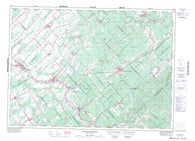 021L10 Saint Malachie Canadian topographic map, 1:50,000 scale