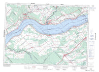 021L12 Portneuf Canadian topographic map, 1:50,000 scale