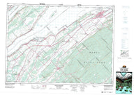 021L15 Saint Raphael Canadian topographic map, 1:50,000 scale