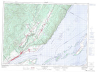 021M02 Saint Joachim Canadian topographic map, 1:50,000 scale