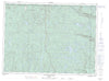 021M15 Lac Des Martres Canadian topographic map, 1:50,000 scale