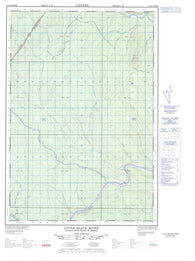 021N03W Little Black River Canadian topographic map, 1:50,000 scale