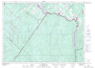 021N06 Estcourt Canadian topographic map, 1:50,000 scale