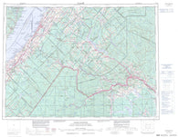 021N Edmundston Canadian topographic map, 1:250,000 scale