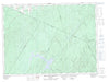 021O06 Sisson Branch Reservoir Canadian topographic map, 1:50,000 scale