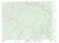 021O12 Gounamitz River Canadian topographic map, 1:50,000 scale
