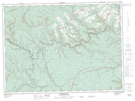 021O14 Menneval Canadian topographic map, 1:50,000 scale