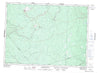 021P05 Nepisiguit Falls Canadian topographic map, 1:50,000 scale