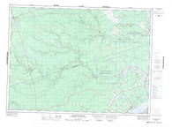 021P06 Tabusintac River Canadian topographic map, 1:50,000 scale