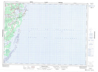 021P07 Wishart Point Canadian topographic map, 1:50,000 scale