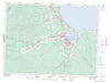 021P12 Bathurst Canadian topographic map, 1:50,000 scale