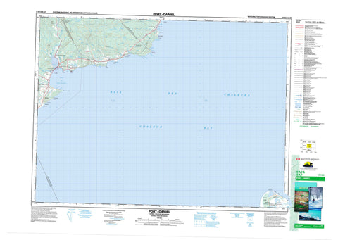 022A02 Port Daniel Canadian topographic map, 1:50,000 scale