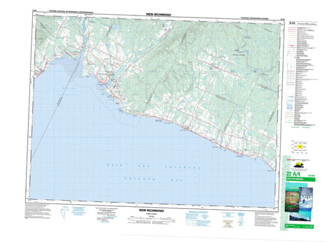 022A04 New Richmond Canadian topographic map, 1:50,000 scale