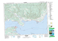 022B01 Escuminac Canadian topographic map, 1:50,000 scale