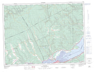 022B02 Oak Bay Canadian topographic map, 1:50,000 scale
