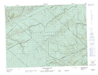 022B10 Riviere Bonjour Canadian topographic map, 1:50,000 scale