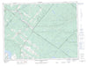 022B11 St Jean Baptiste Vianney Canadian topographic map, 1:50,000 scale