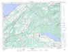 022B12 Sayabec Canadian topographic map, 1:50,000 scale