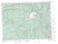 022B16 Mont Albert Canadian topographic map, 1:50,000 scale