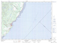 022C06 Les Escoumins Canadian topographic map, 1:50,000 scale